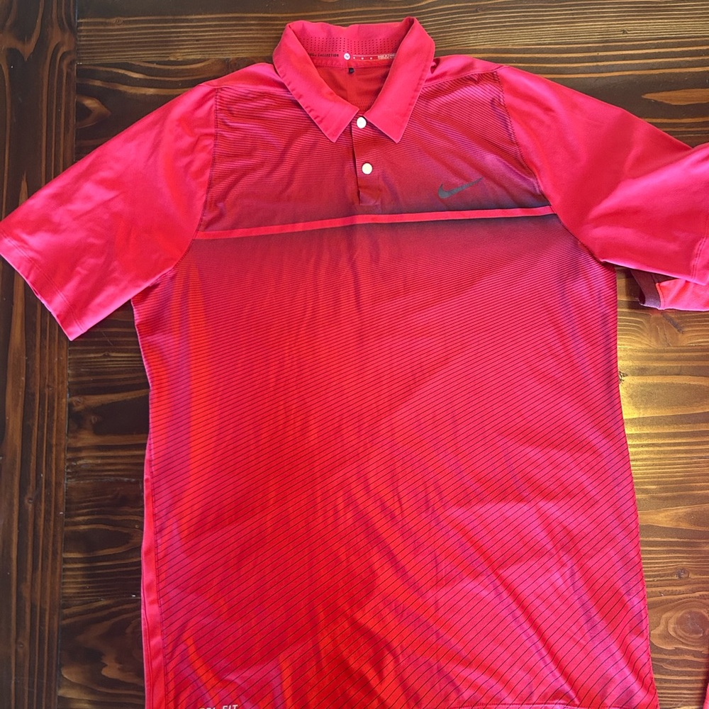 Nike Dri- Fit Men's Tiger Woods Collection Golf Shirt